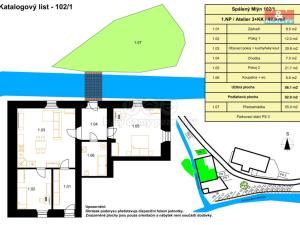 Prodej bytu 3+kk, Líšnice, Spálený Mlýn, 86 m2