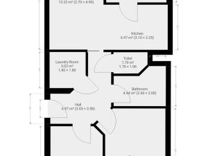 Pronájem bytu 4+kk, Praha - Michle, Přímětická, 68 m2