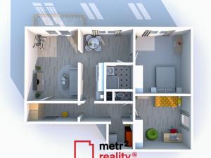 Prodej bytu 3+1, Uničov, Nemocniční, 72 m2