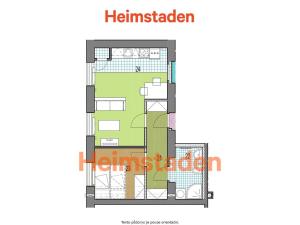 Pronájem bytu 2+kk, Havířov - Město, Dělnická, 40 m2