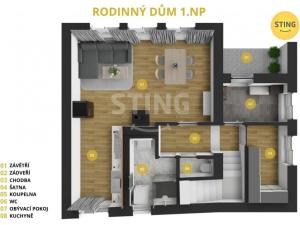 Prodej rodinného domu, Ostředek, 119 m2