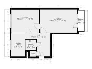 Pronájem bytu 2+1, Praha, Maříkova, 52 m2
