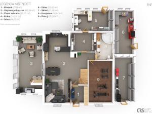 Prodej rodinného domu, Hradečno - Nová Ves, 240 m2