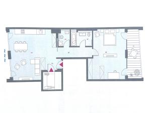 Pronájem bytu 2+kk, Praha, Za Karlínským přístavem, 85 m2