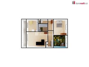 Prodej bytu 3+1, Praha - Prosek, Veltruská, 62 m2