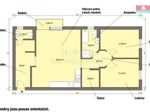 Pronájem bytu 3+kk, Františkovy Lázně, Mládežnická, 73 m2