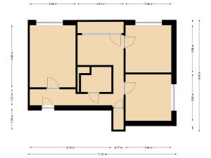 Pronájem bytu 3+1, Chomutov, Vítězslava Nezvala, 65 m2