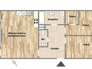 Prodej bytu 3+kk, Praha - Prosek, Jetřichovická, 72 m2