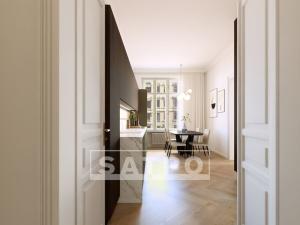 Prodej bytu 3+1, Praha - Vinohrady, Polská, 121 m2