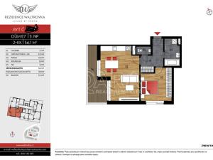 Pronájem bytu 2+kk, Praha - Jinonice, Kloudova, 56 m2