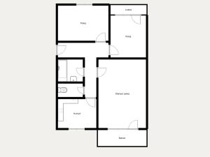 Prodej bytu 3+1, Třebechovice pod Orebem, Palackého, 70 m2