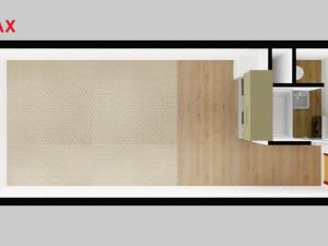 Pronájem bytu 1+kk, Hradec Králové - Nový Hradec Králové, třída Edvarda Beneše, 31 m2
