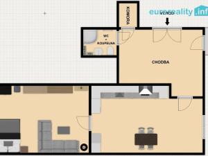 Prodej bytu 2+kk, Plzeň, Dobrovského, 49 m2