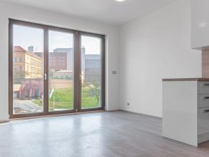 Pronájem bytu 1+kk, Praha - Vysočany, Bassova, 28 m2