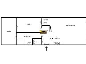 Pronájem bytu 2+kk, Jičín - Holínské Předměstí, Markova, 70 m2