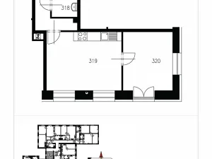 Pronájem bytu 2+kk, Jistebník, 41 m2