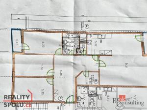Pronájem bytu 4+kk, Praha - Vysočany, Paříkova, 125 m2