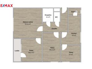 Prodej bytu 4+1, Horoměřice, K Bytovkám, 94 m2