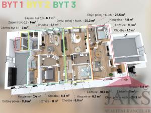 Prodej bytu 2+kk, Dlouhá Ves, 51 m2