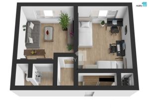 Pronájem bytu 2+kk, Hradec Králové - Nový Hradec Králové, Durychova, 47 m2