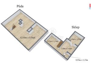 Prodej rodinného domu, Chomutov, Pražská, 69 m2