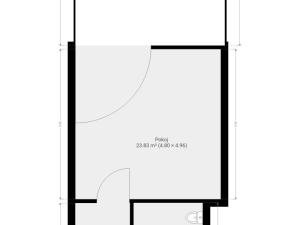 Pronájem bytu 1+kk, Brno, Bratislavská, 35 m2