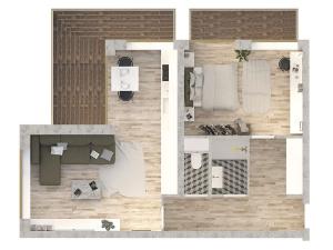 Prodej bytu 2+kk, Letovice, Komenského, 57 m2