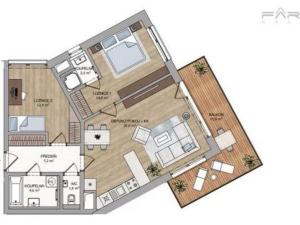 Pronájem bytu 3+kk, Praha - Košíře, Naskové, 95 m2