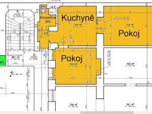 Pronájem bytu 2+1, Praha - Žižkov, Husitská, 46 m2