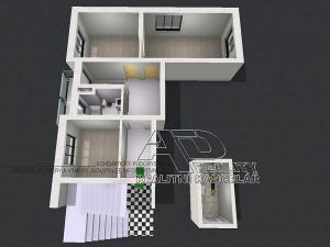 Pronájem bytu 3+kk, České Budějovice, Slunečná, 66 m2