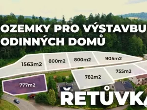 Prodej pozemku pro bydlení, Řetůvka, 777 m2