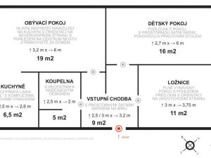 Pronájem bytu 3+1, Most, Javorová, 69 m2