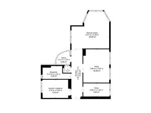 Pronájem bytu 3+1, Praha - Smíchov, U Malvazinky, 82 m2