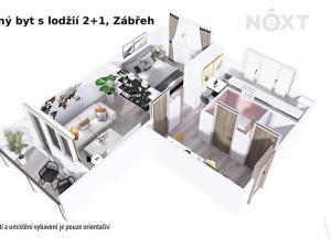 Prodej bytu 2+1, Zábřeh, Kosmonautů, 51 m2