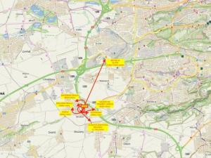 Dražba pozemku pro bydlení, Jinočany, 1029 m2