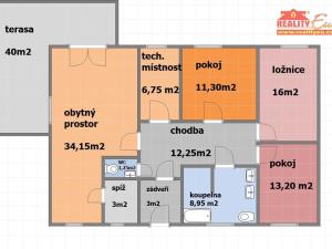Prodej rodinného domu, Libišany, 110 m2
