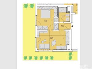 Pronájem bytu 2+kk, Praha - Vinohrady, Korunní, 37 m2
