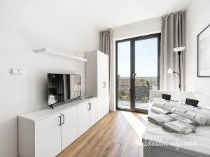 Pronájem bytu 1+kk, Praha - Kyje, Za černým mostem, 23 m2