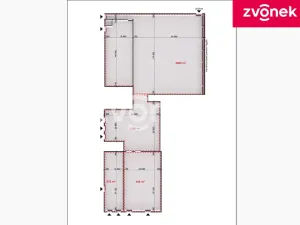 Pronájem skladu, Holešov, Samostatnost, 1080 m2