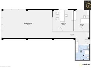 Pronájem kanceláře, Kladno, Americká, 126 m2