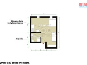 Pronájem bytu 1+kk, Sytno, 31 m2