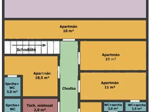 Prodej ubytování, Vidice, 1000 m2