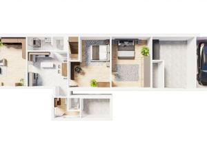 Prodej rodinného domu, Cítov - Daminěves, 145 m2