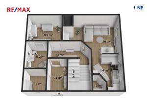 Prodej rodinného domu, Kestřany, 124 m2