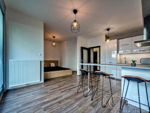 Pronájem bytu 1+kk, Praha - Karlín, U Mlýnského kanálu, 37 m2