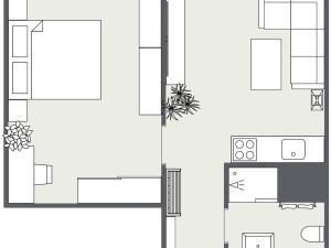 Prodej bytu 1+1, Chomutov, Matěje Kopeckého, 35 m2