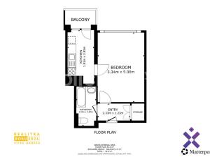 Pronájem bytu 1+1, Zlín, Santražiny, 34 m2