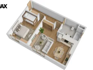 Prodej bytu 2+kk, Deštné v Orlických horách, 59 m2