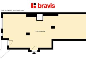 Prodej bytu 2+1, Brno - Veveří, Kotlářská, 59 m2