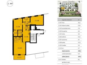 Prodej bytu 3+kk, Praha - Břevnov, Bělohorská, 103 m2